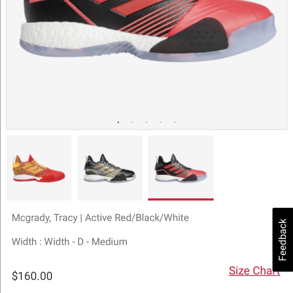 (NWT) 🎈1 hour sale🎈Adidas TMAC Millennium sneakers - Picture 6 of 7